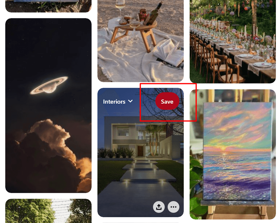 Pinterest - Save Pin Button Pinterest - Save Pin Button