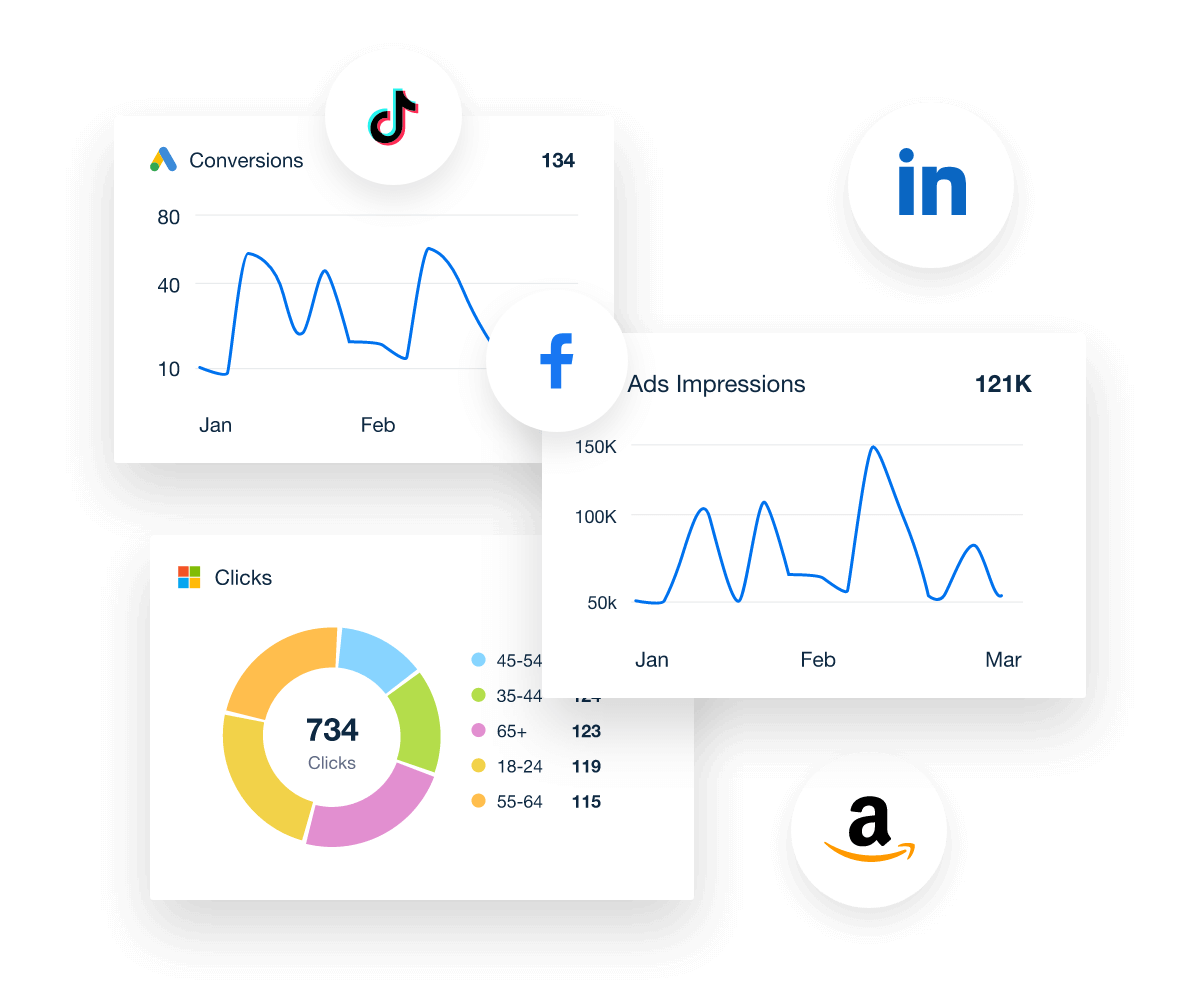 AgencyAnalytics Data Visualization Options