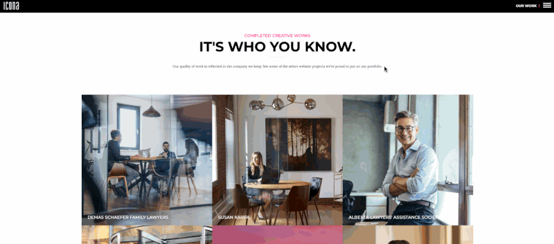 ICONA Case Study ICONA Case Study