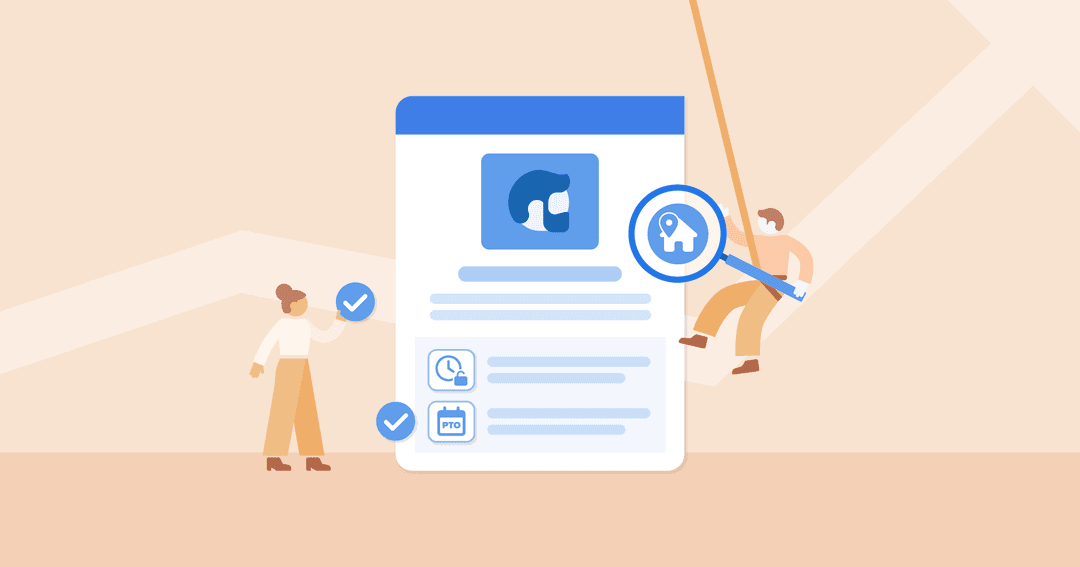 Image showing employees working flexible roles at a marketing agency  Image showing employees working flexible roles at a marketing agency