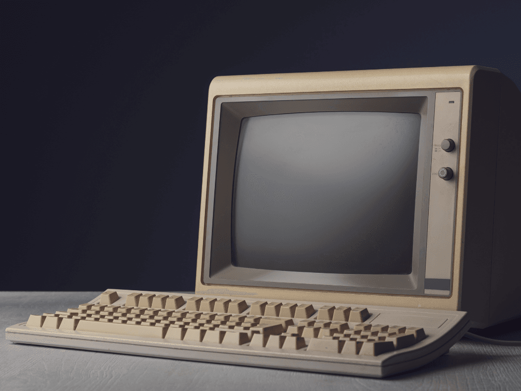 An image of a vintage computer from the early days of Internet Relay Chat An image of a vintage computer from the early days of Internet Relay Chat