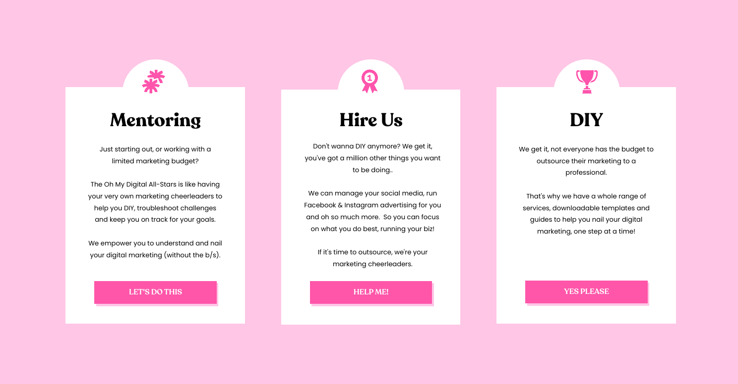 OMD Service Offerings OMD Service Offerings