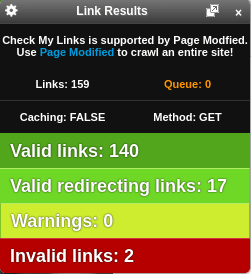 Check My Links Screenshot