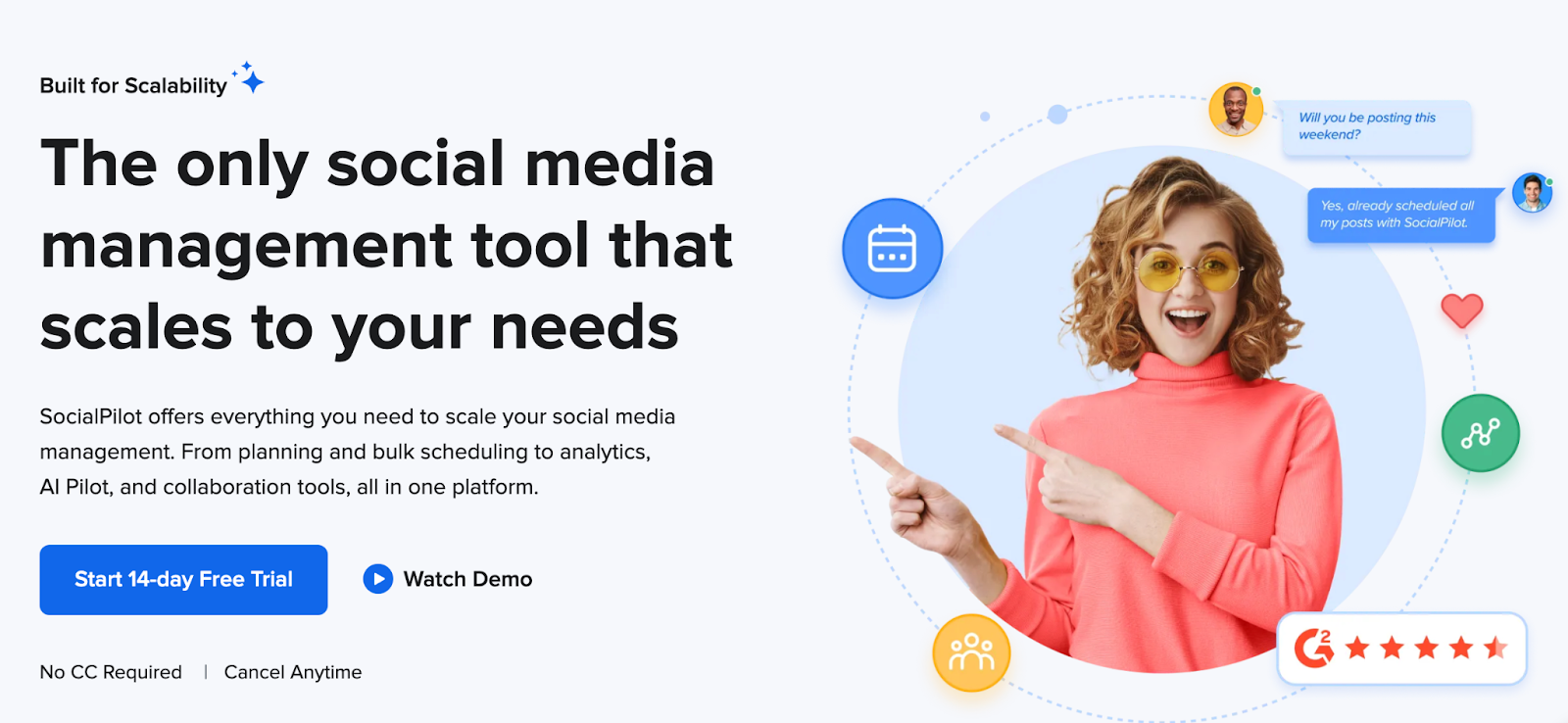 SocialPilot is a social media automation tool that helps agencies and small businesses easily manage social campaigns. SocialPilot is a social media automation tool that helps agencies and small businesses easily manage social campaigns.