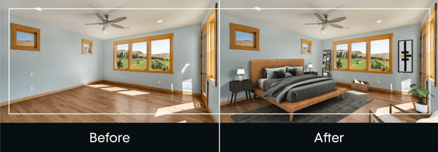 virtual tour of a home using VR software for real estate marketing 