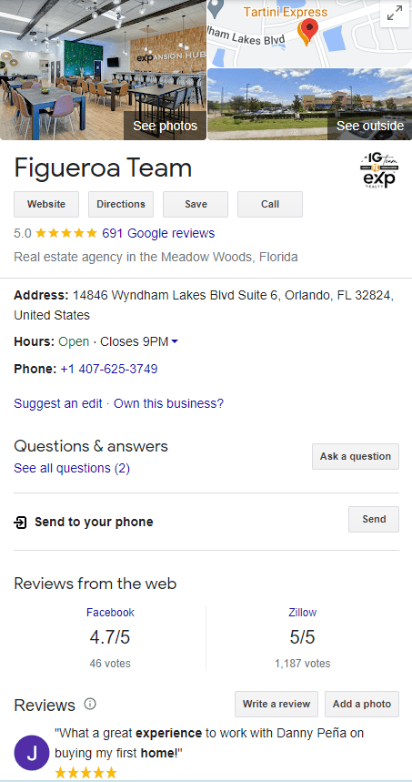 Veronica Figueroa - Google Search 2 - Real Estate Veronica Figueroa - Google Search 2 - Real Estate