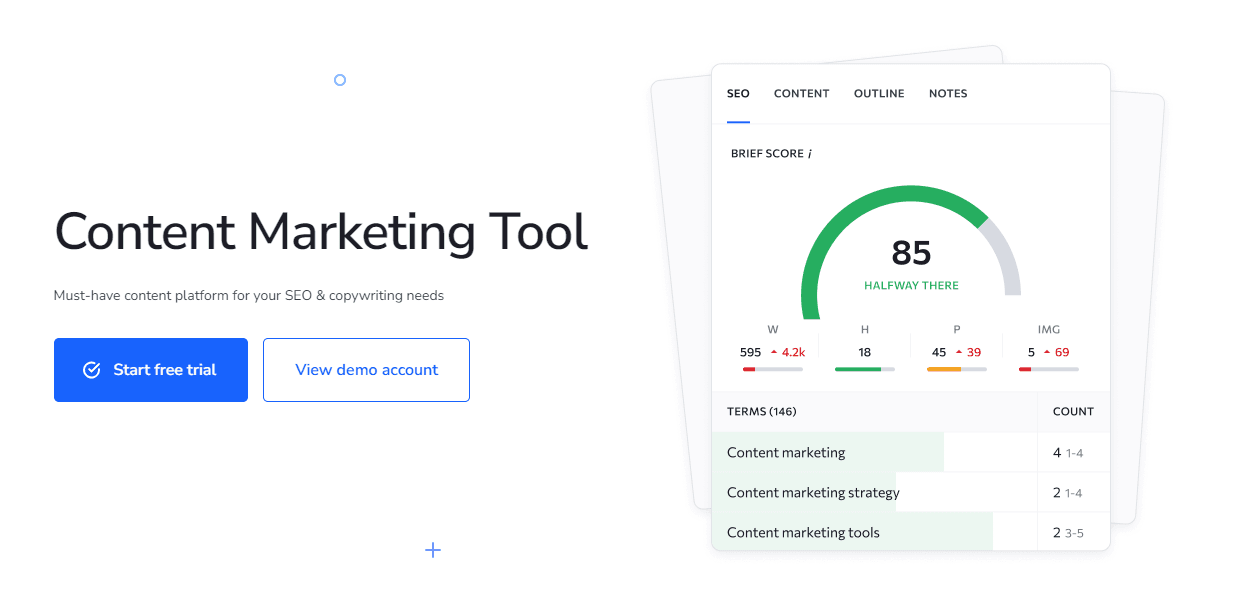 SE Ranking Content Marketing Tool Screenshot