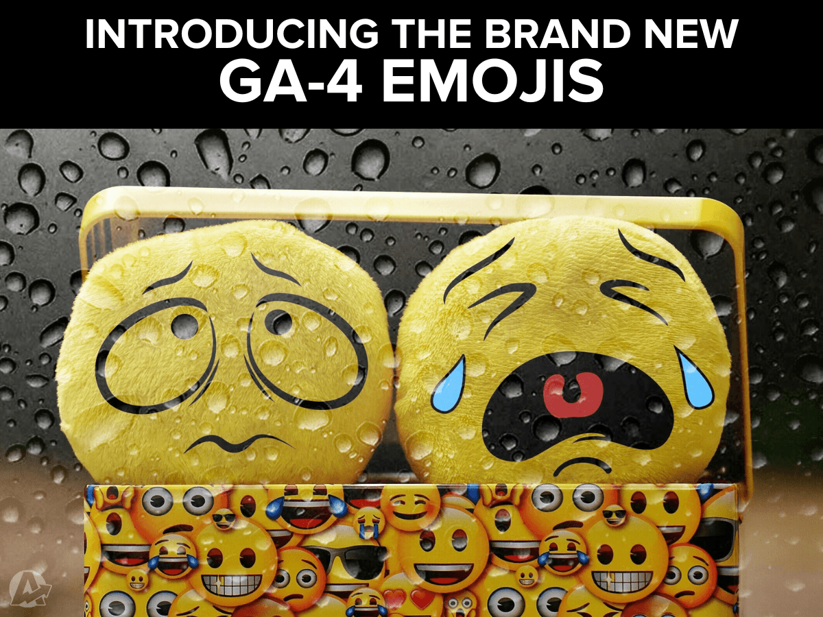 Google Analytics 4 meme image showcasing funny emojis Google Analytics 4 meme image showcasing funny emojis