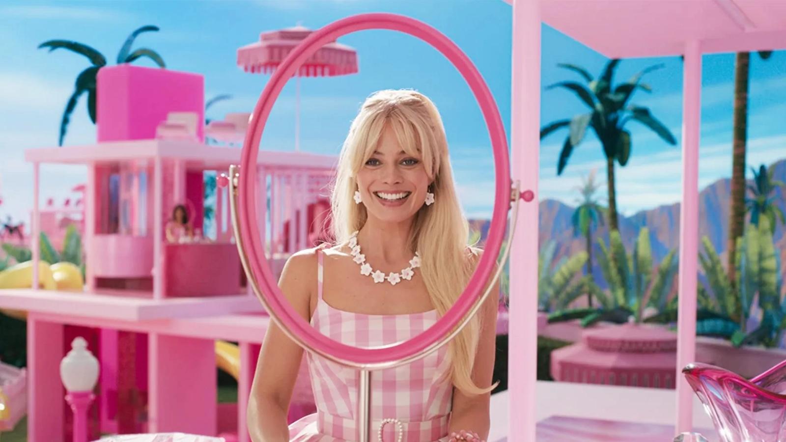 Screenshot of Margot Robbie in the Barbie movie for AgencyAnalytics article on inspirational movie quotes for agencies.