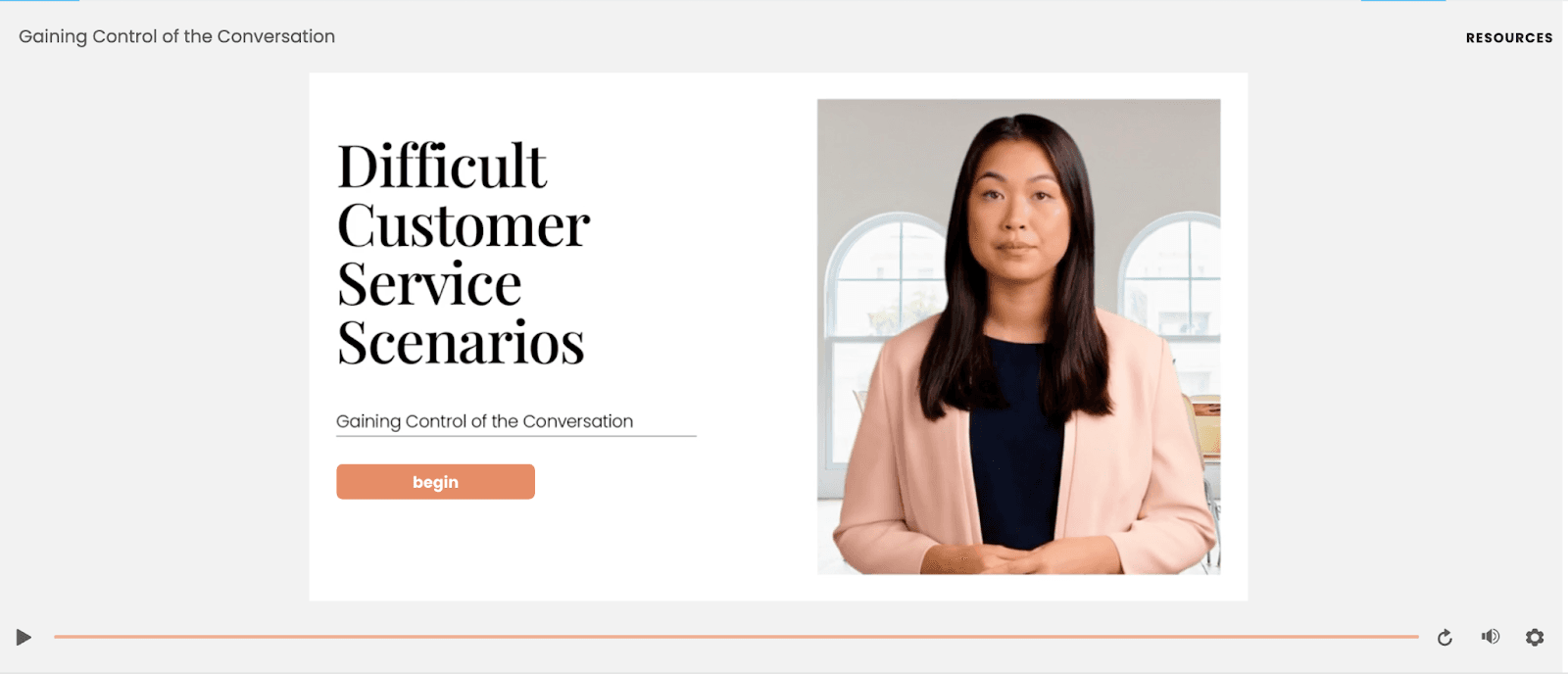 Interactive video content example Interactive video content example