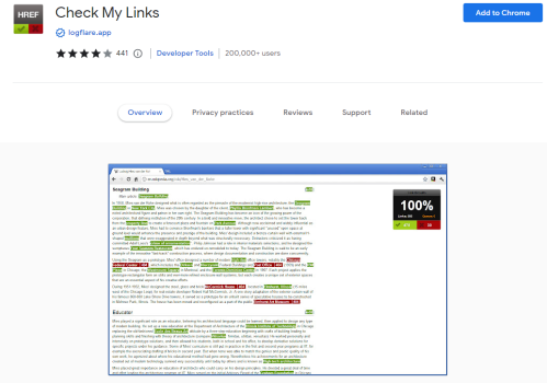 Check My Links Tool Check My Links Tool