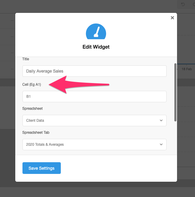 How to Create a Google Sheets Stat Widget