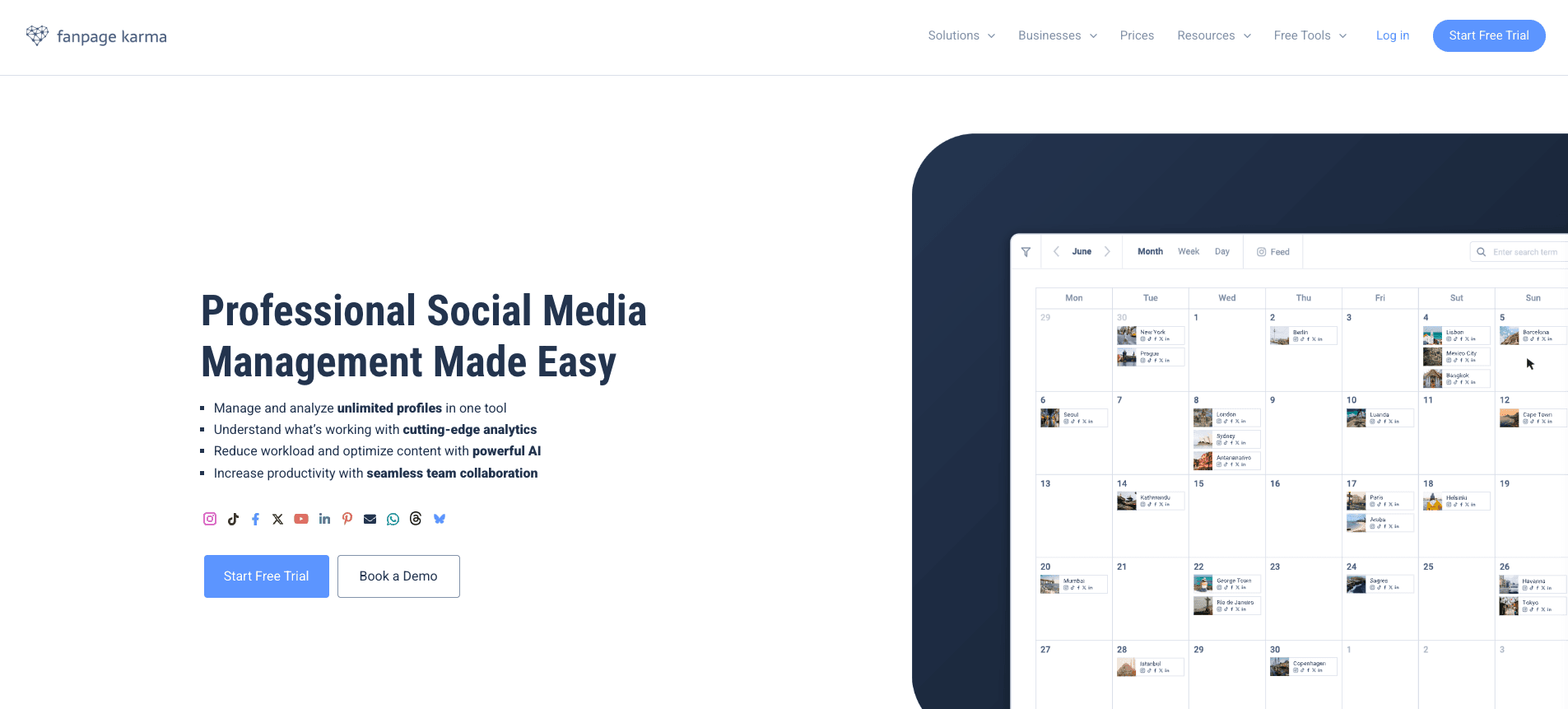 Fanpage Karma website Fanpage Karma website