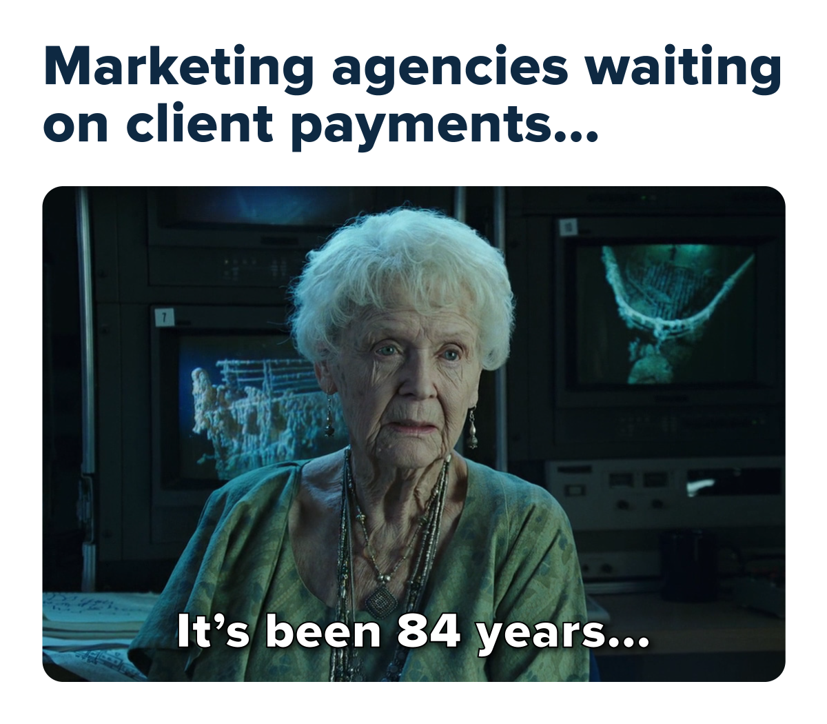 Titanic - Marketing Agency Meme