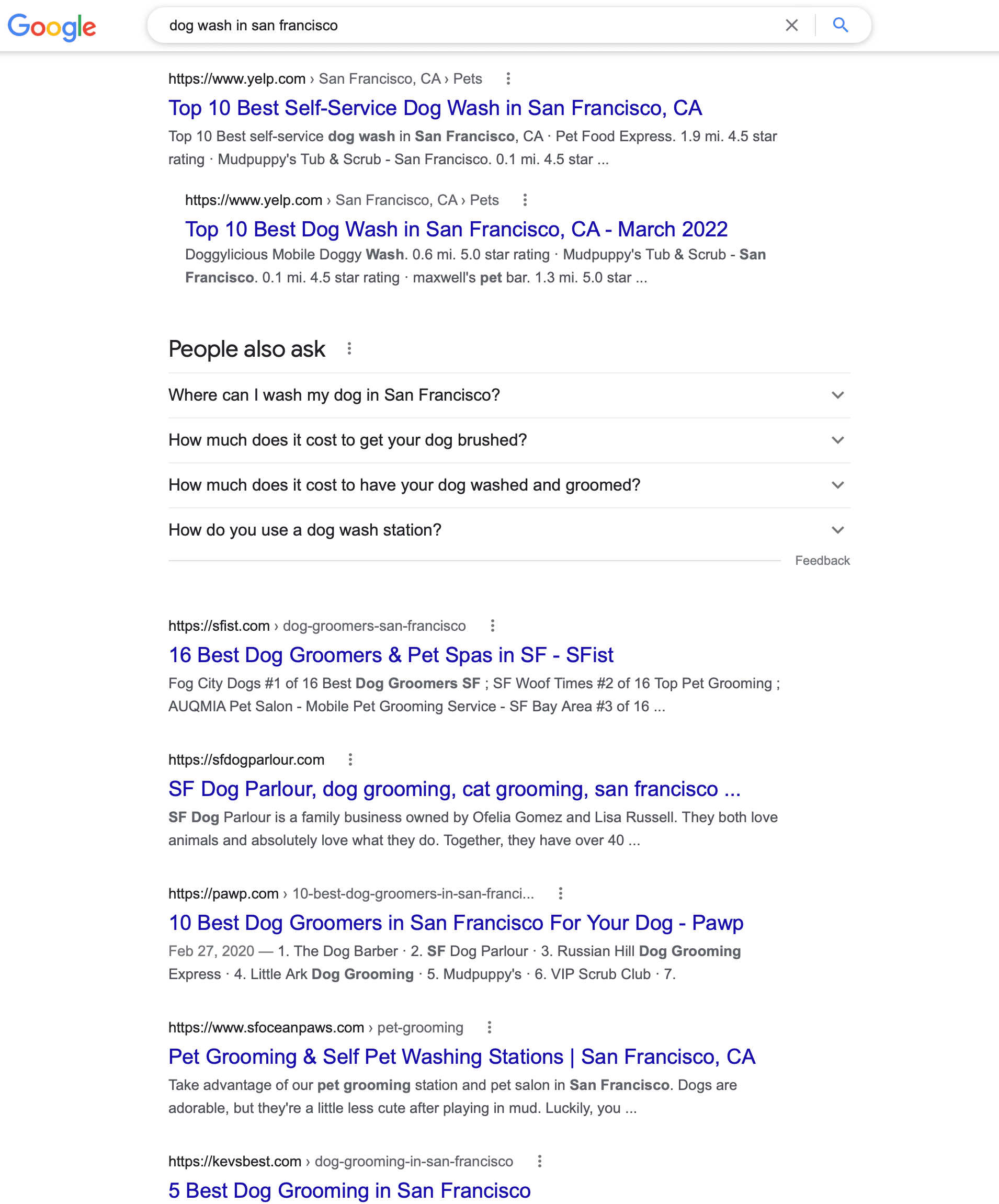 google keyword search