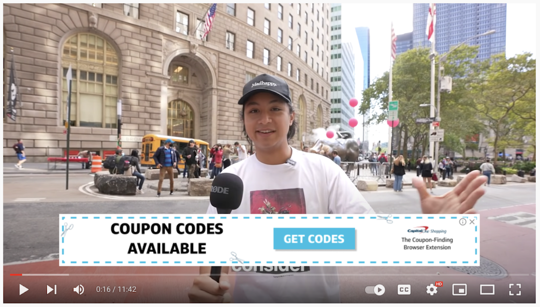 YouTube Display Ad Example YouTube Display Ad Example