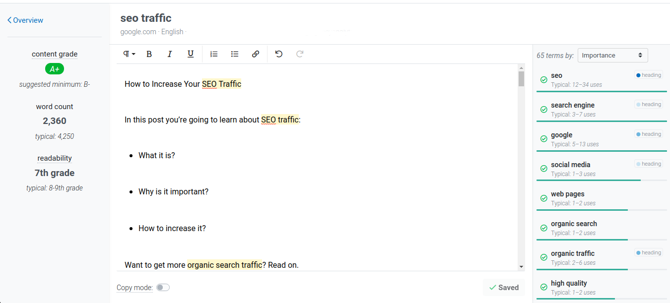 seo report traffic seo report traffic