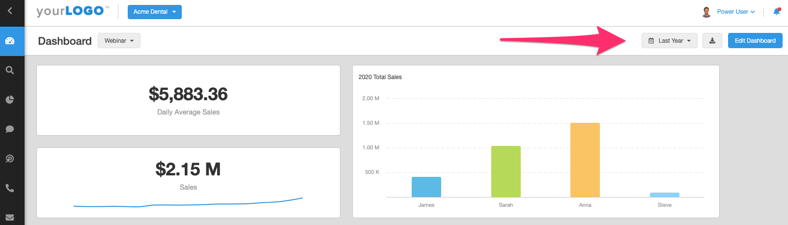 Select Date Range to Automatically Update Google Sheets Data