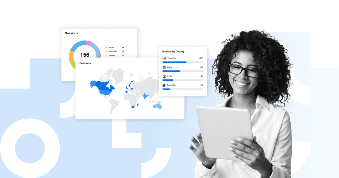 Blog hero image for the article Data Visualization Dashboard Examples Blog hero image for the article Data Visualization Dashboard Examples