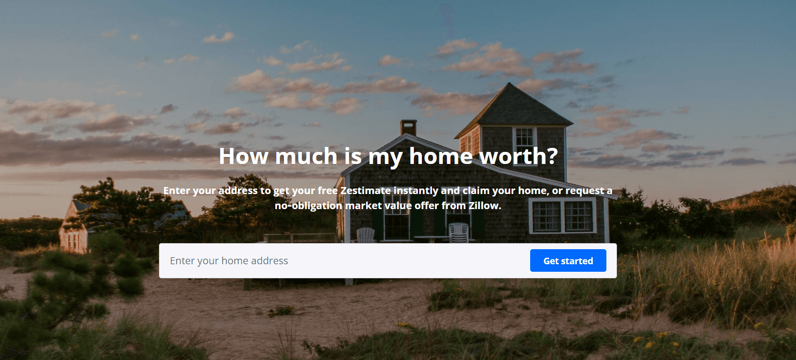 Zillow Property Valuation Tool