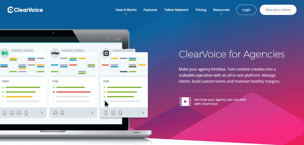 ClearVoice for agencies