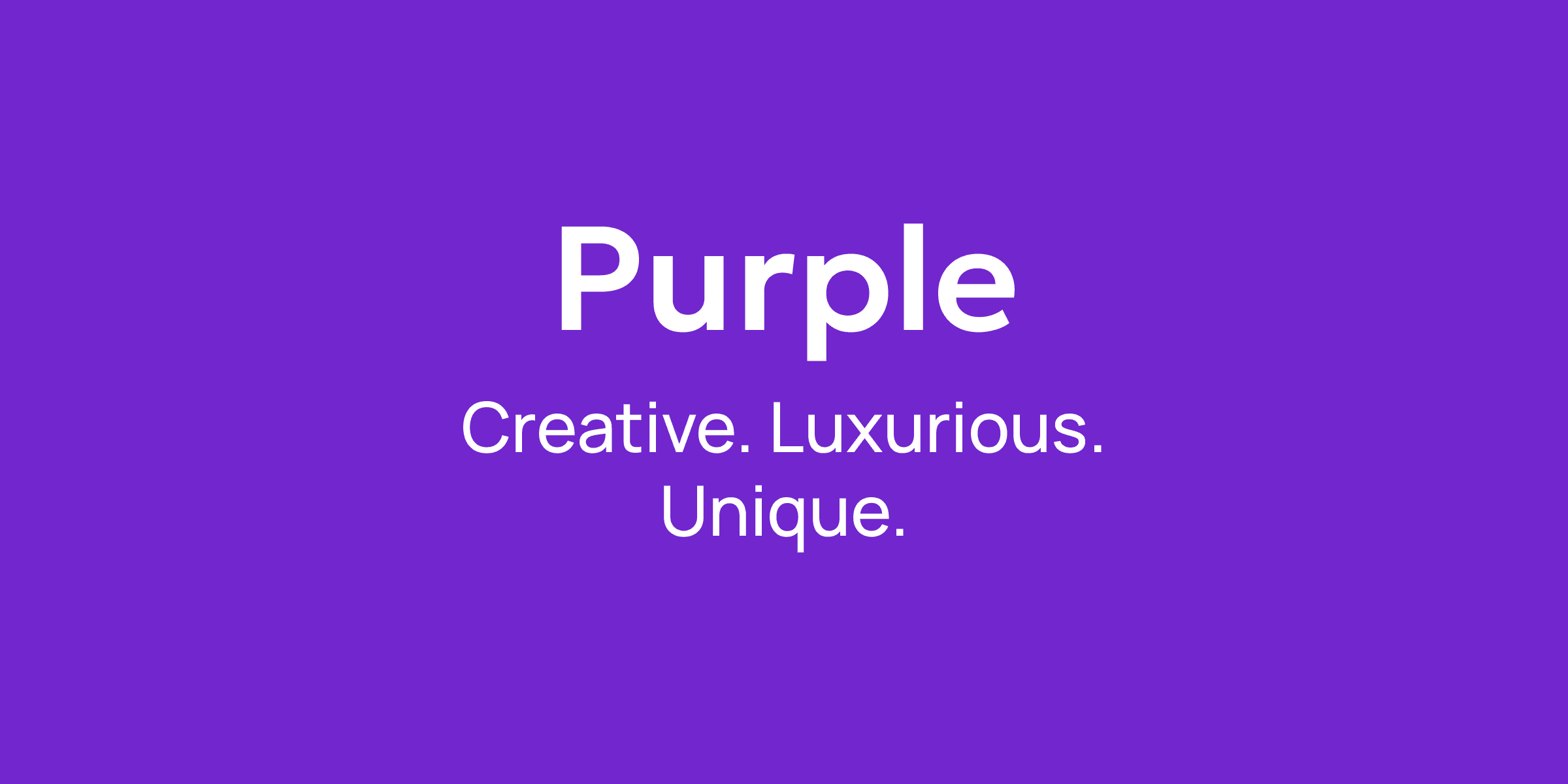 An image illustrating the psychology behind the color purple An image illustrating the psychology behind the color purple