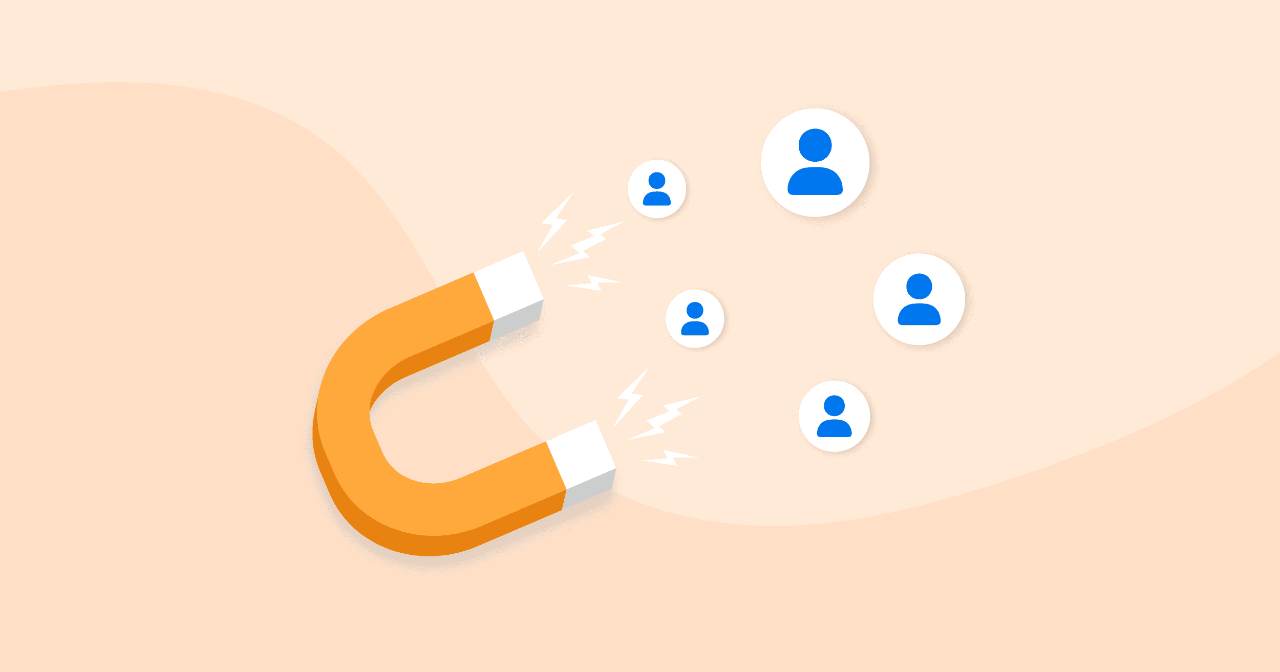 Client Retention using magnet to keep clients longer