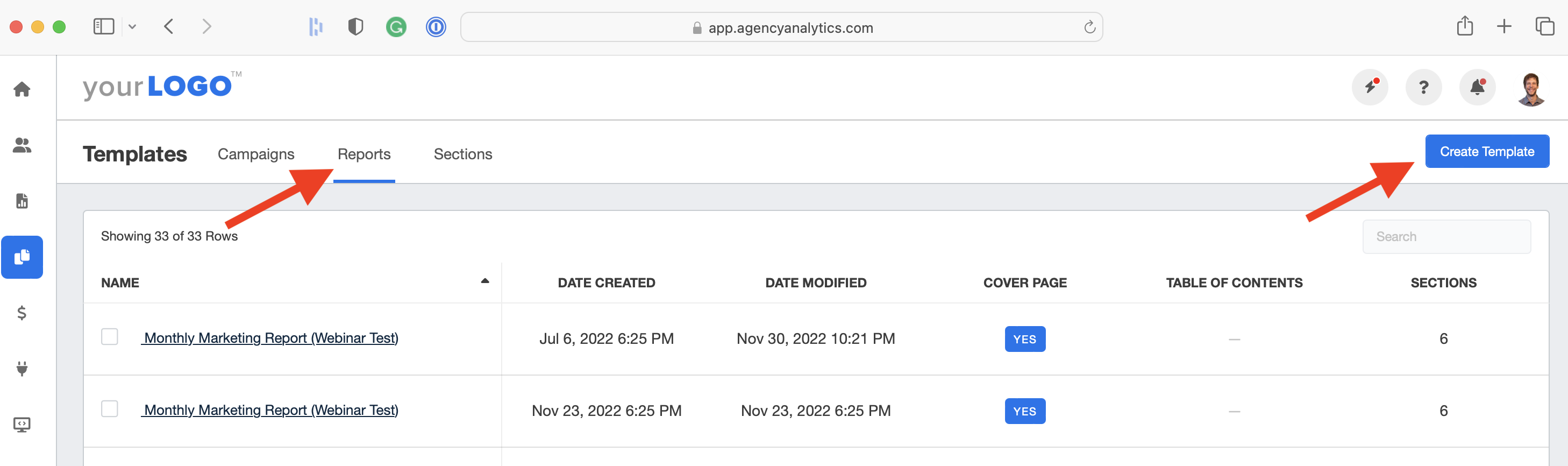 create a lead generation report template create a lead generation report template