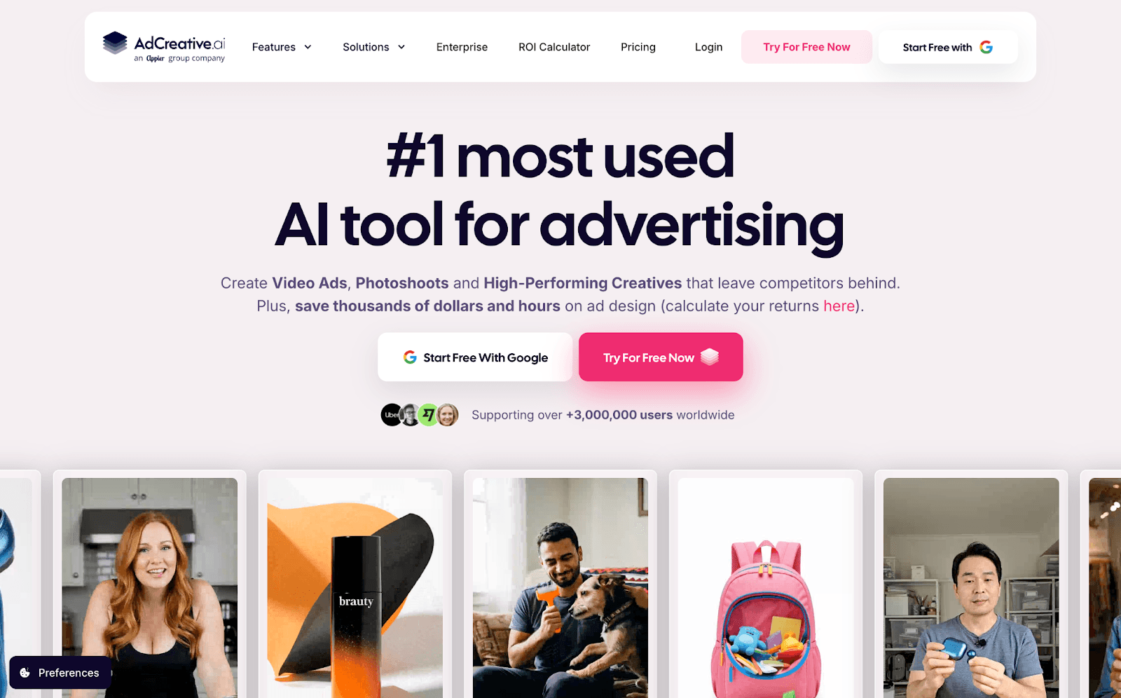 AdCreative.ai helps marketing agencies create high-performing ad visuals and copy in minutes. AdCreative.ai helps marketing agencies create high-performing ad visuals and copy in minutes.