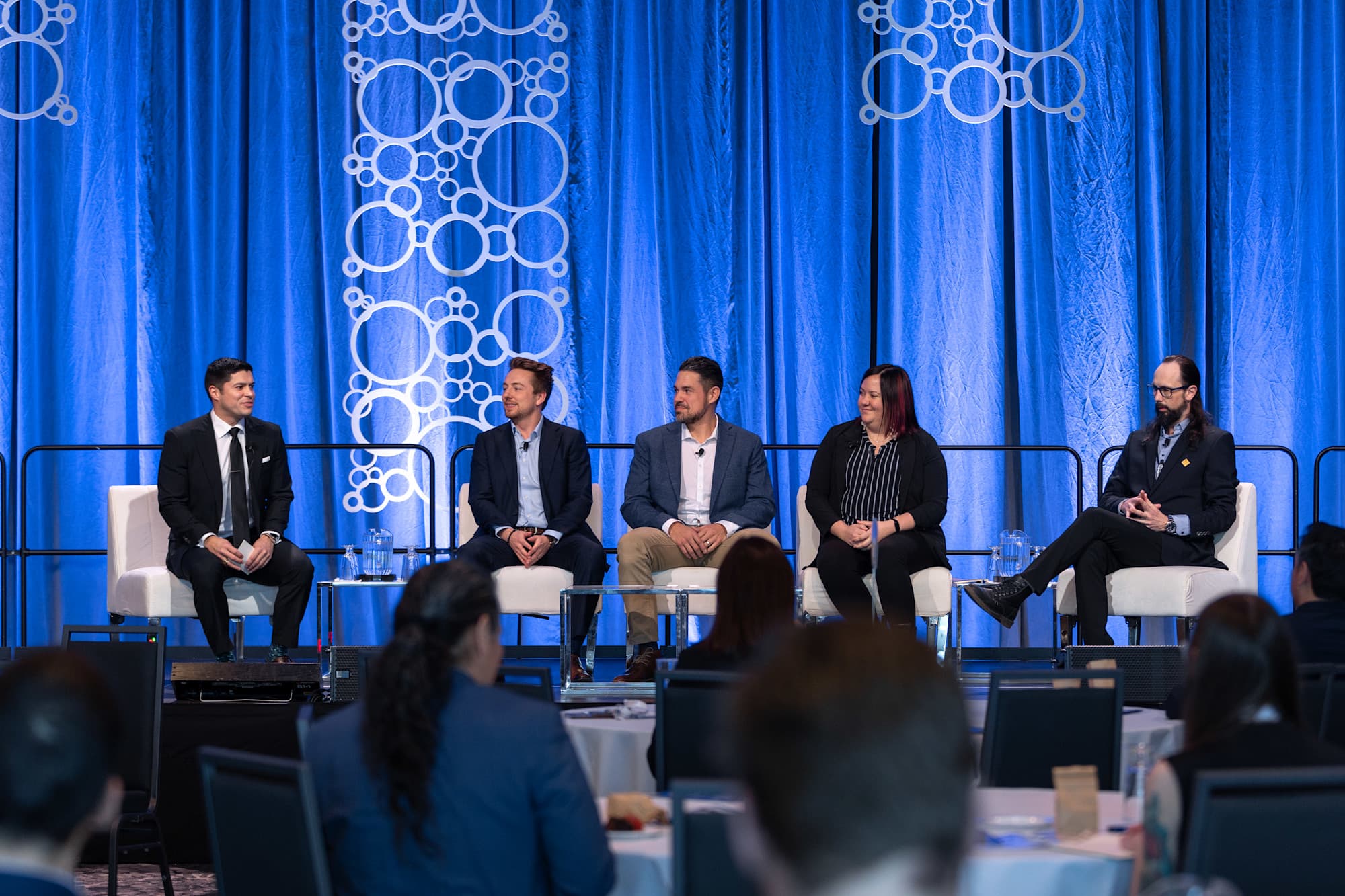 Keenan (second from left) at the Canadian Council for Indigenous Business (CCIB) East Coast Business Forum in April 2025, where he was named the National Young Indigenous Entrepreneur of the Year. (Courtesy: Longhouse Branding & Marketing) Keenan (second from left) at the Canadian Council for Indigenous Business (CCIB) East Coast Business Forum in April 2025, where he was named the National Young Indigenous Entrepreneur of the Year. (Courtesy: Longhouse Branding & Marketing)