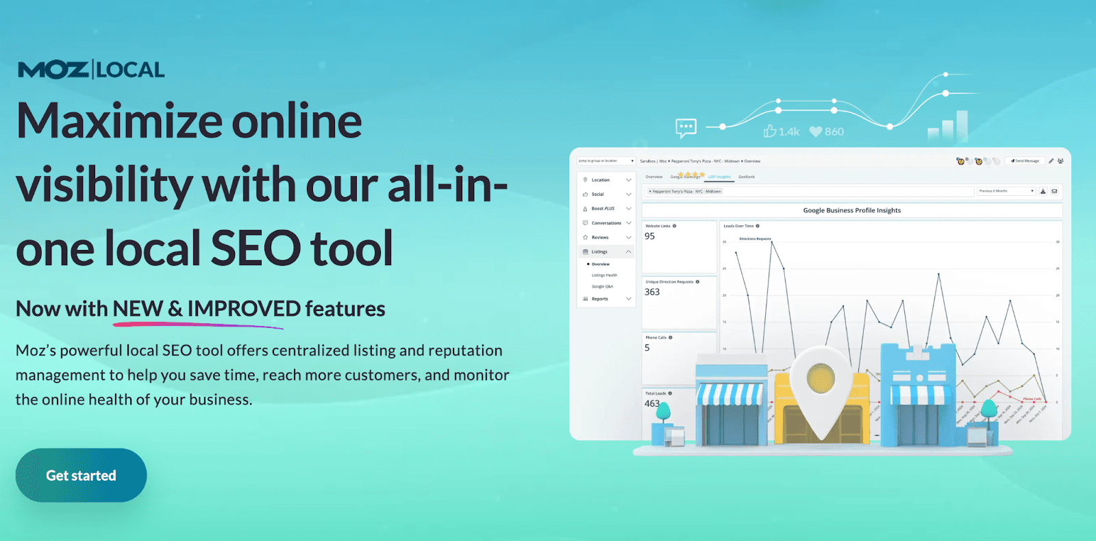 Moz Local Homepage
Moz Local Homepage
