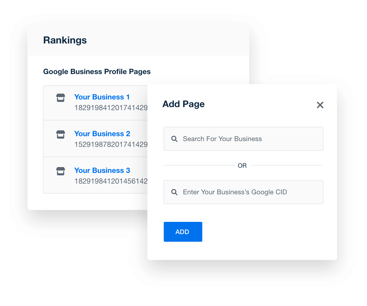 Google Business Profile Rank Tracking Report