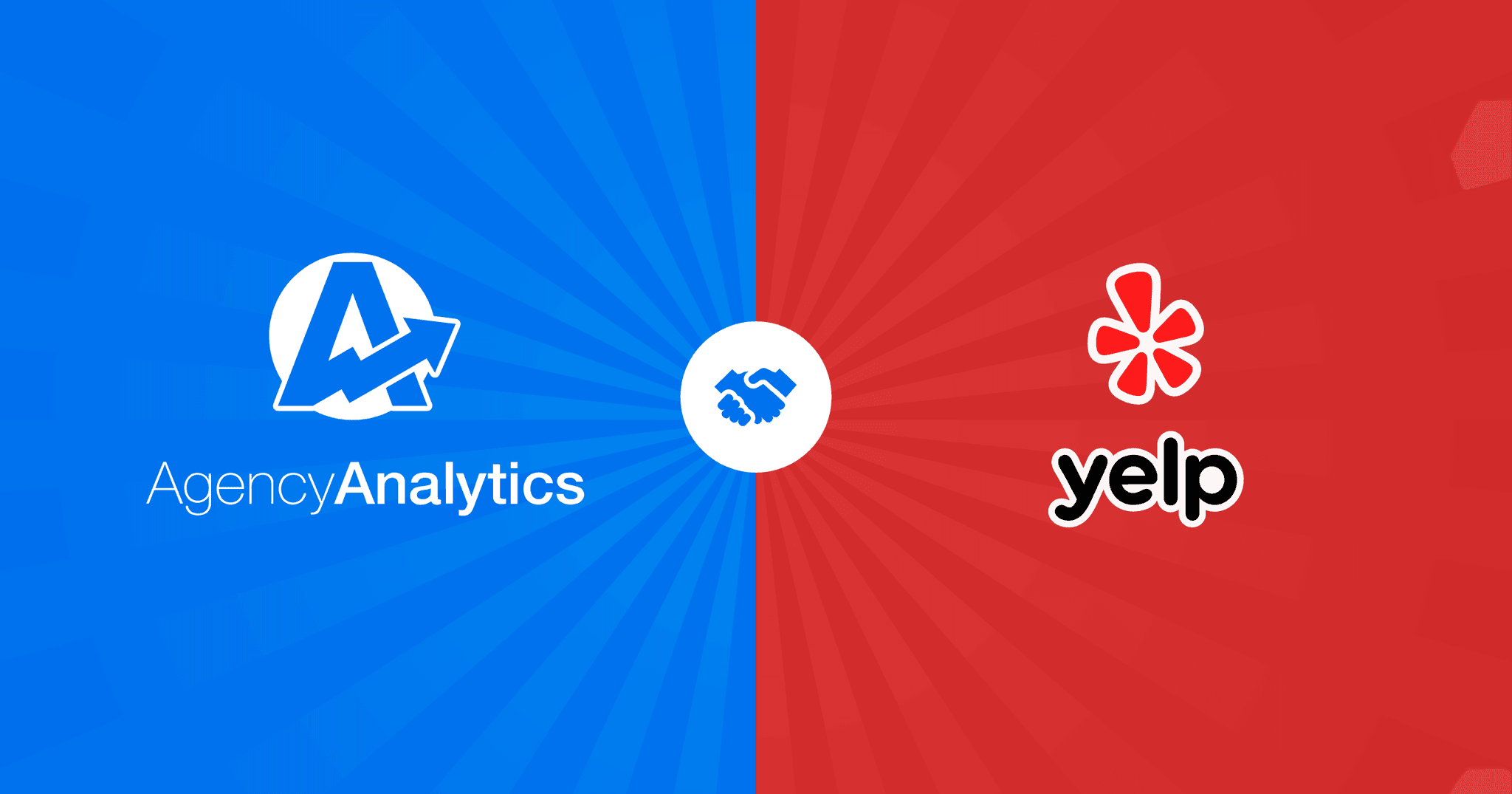 AgencyAnalytics and Yelp Logos shown together