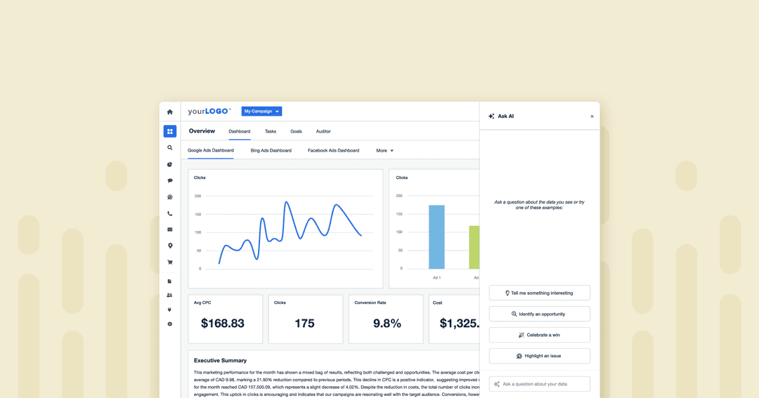 Top Ways to Enhance Your Agency's Client Reporting With AI Blog Hero Image Top Ways to Enhance Your Agency's Client Reporting With AI Blog Hero Image