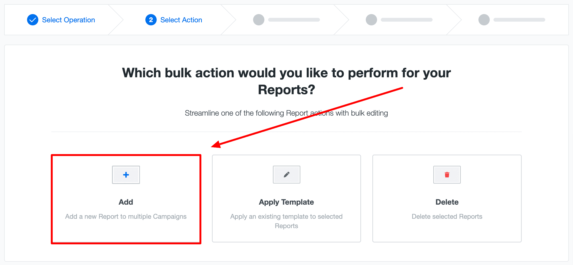 AgencyAnalytics Bulk Operations Feature AgencyAnalytics Bulk Operations Feature