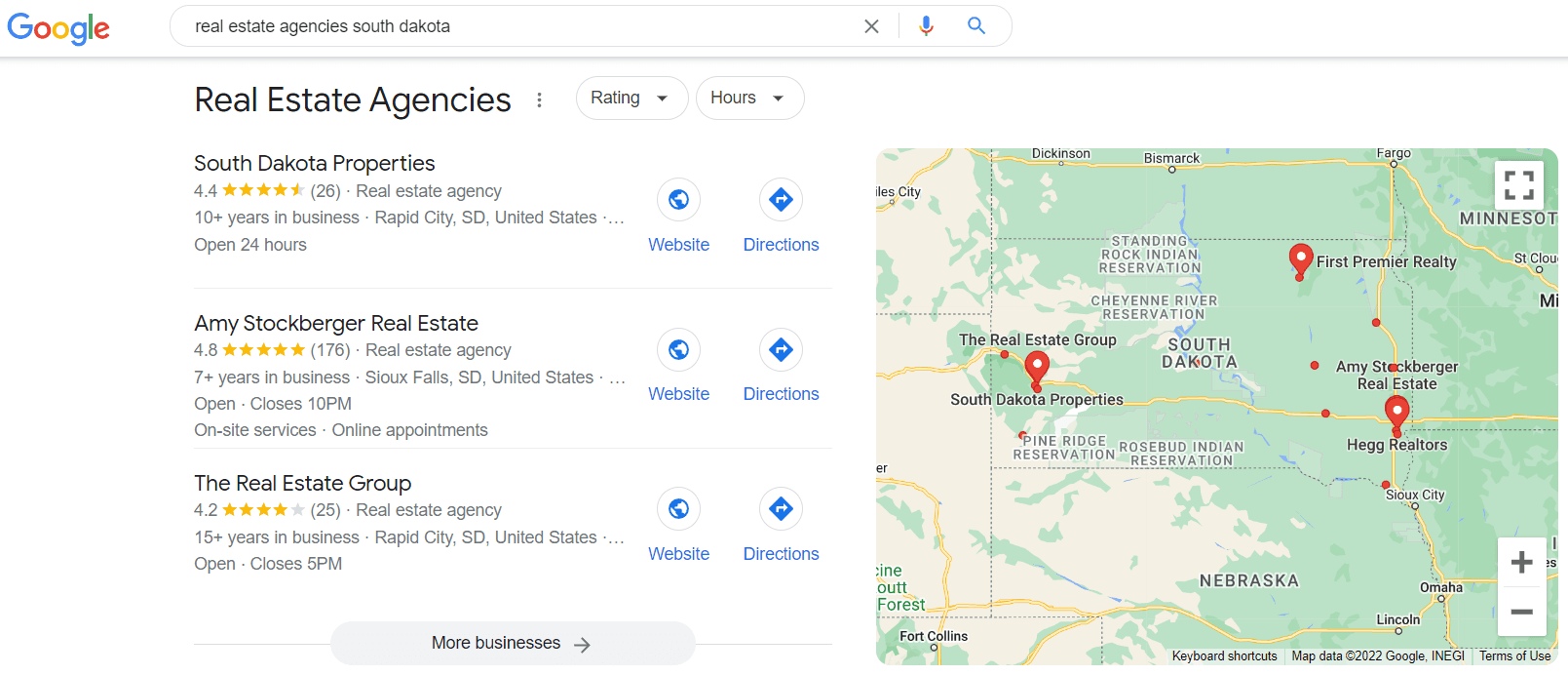 Real Estate Agencies South Dakota Google Search