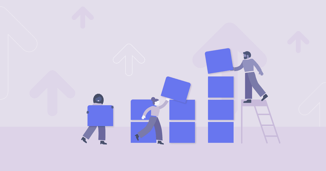image of marketing agency owners building growth together represented by blocks representing agency benchmarks  image of marketing agency owners building growth together represented by blocks representing agency benchmarks
