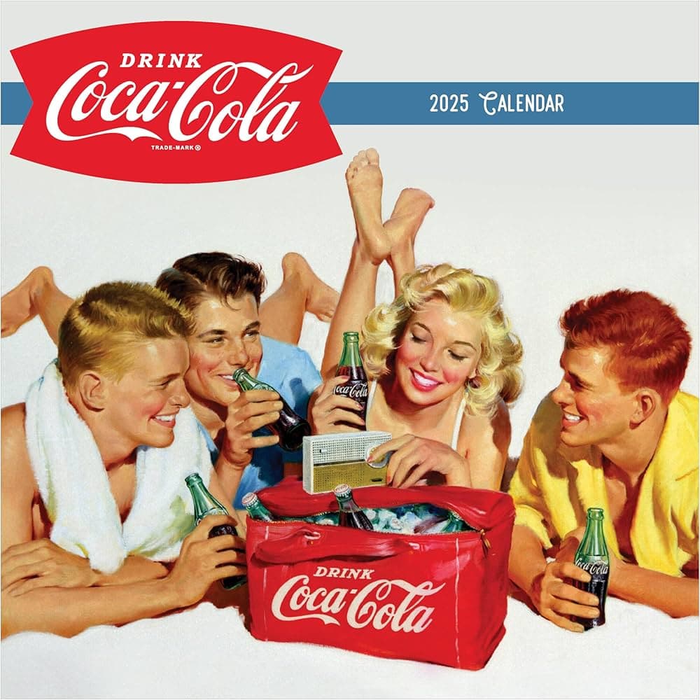 Retro Coca-Cola calendar that played into Nostalgia Marketing Retro Coca-Cola calendar that played into Nostalgia Marketing