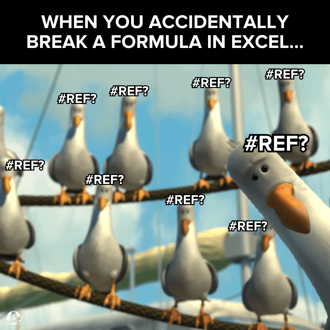Breaking an Excel Formula MEME Breaking an Excel Formula MEME