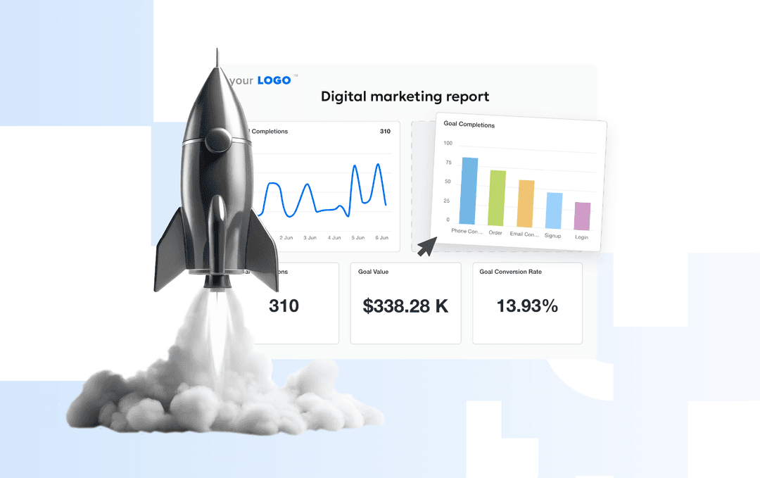 Free Digital Marketing Report Sample PDF - AgencyAnalytics