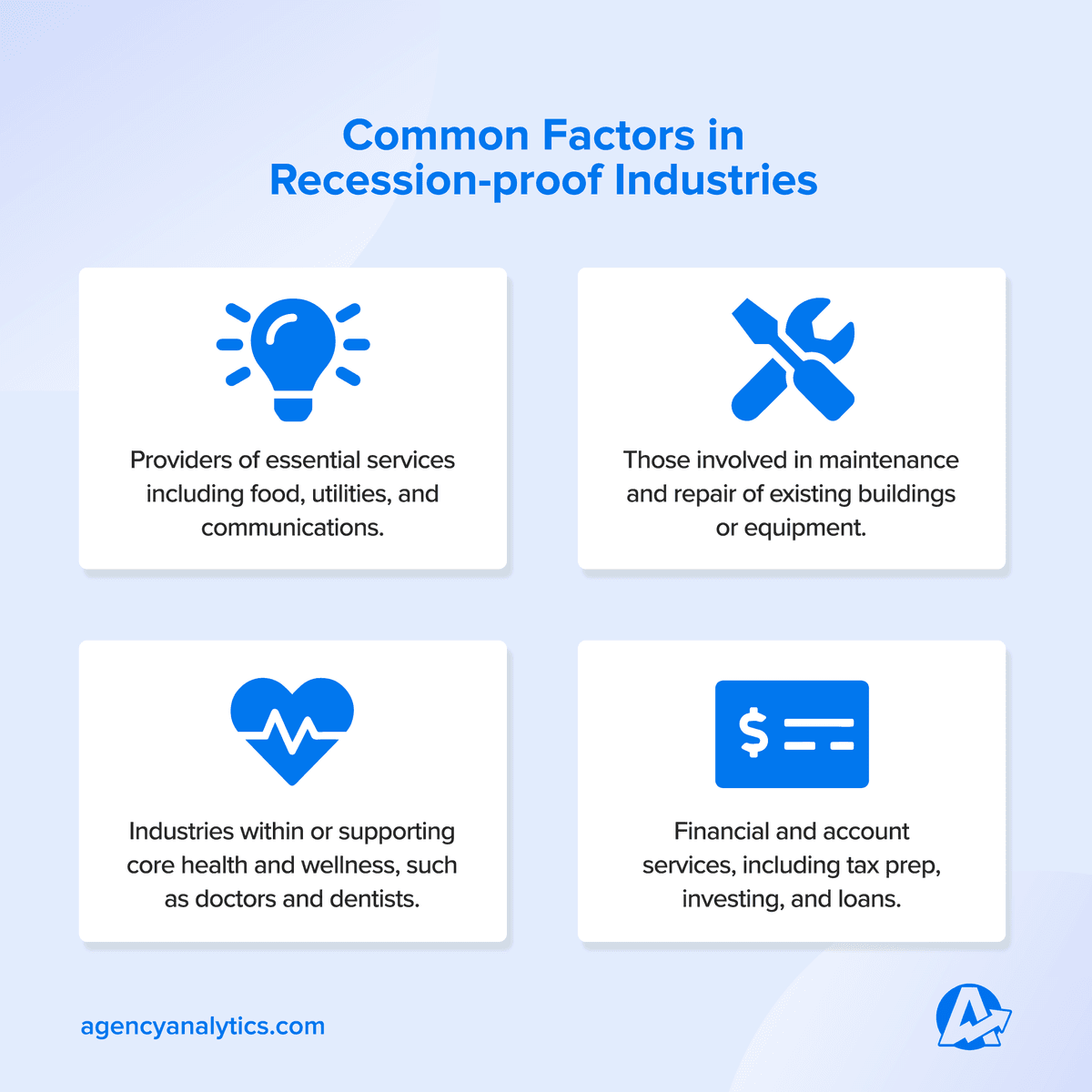 10 Ways to Recession-Proof Your Marketing Agency - AgencyAnalytics