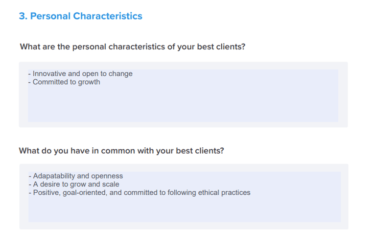 How to Define Your Ideal Client Profile (Template & Tips) - AgencyAnalytics