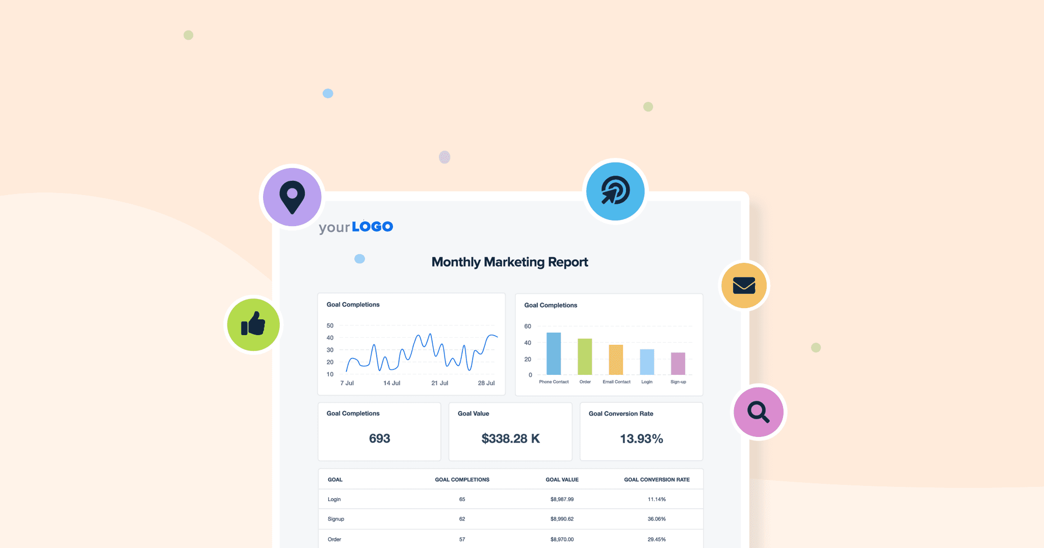 8 Easy-to-Use Marketing Report Templates That Save Time - AgencyAnalytics